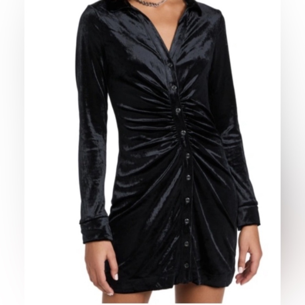 Free People Black Shayla Dress